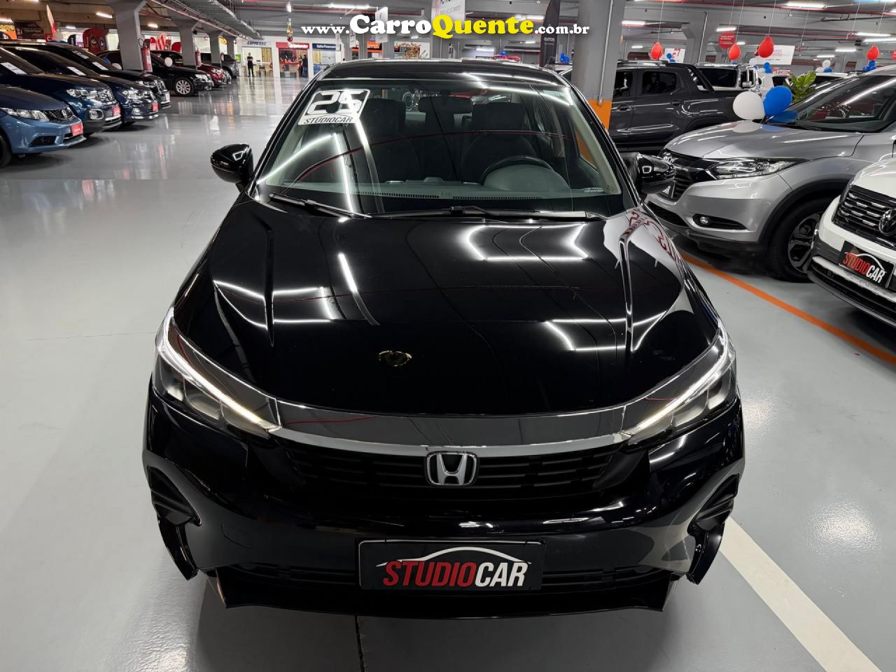 HONDA   CITY SEDAN LX 1.5 FLEX 16V 4P AUT.   PRETO 2025 1.5 FLEX - Loja