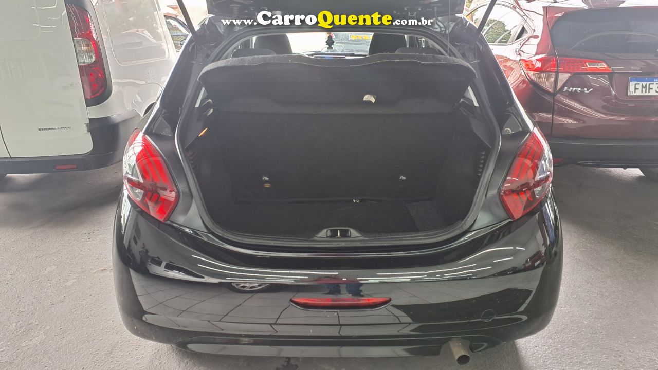 PEUGEOT   208 ACTIVE 1.2 FLEX 12V 5P MEC.   PRETO 2018 1.2 FLEX - Loja