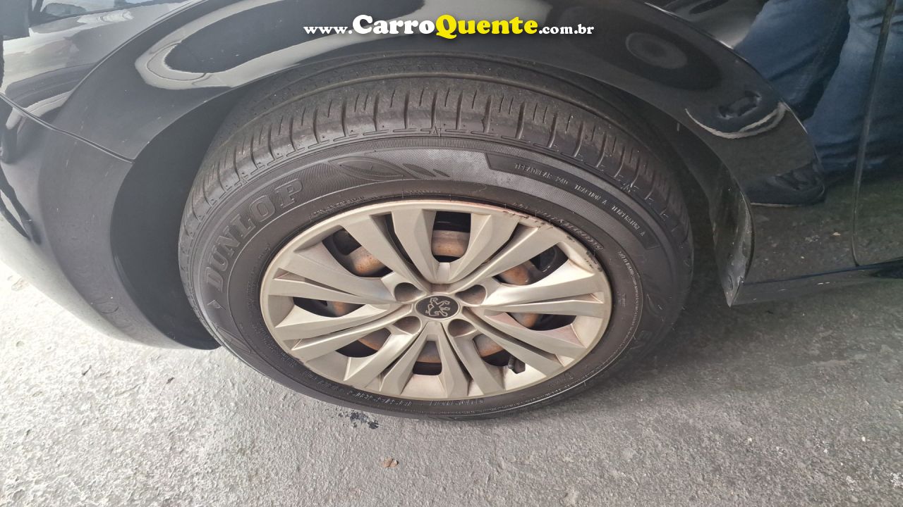 PEUGEOT   208 ACTIVE 1.2 FLEX 12V 5P MEC.   PRETO 2018 1.2 FLEX - Loja