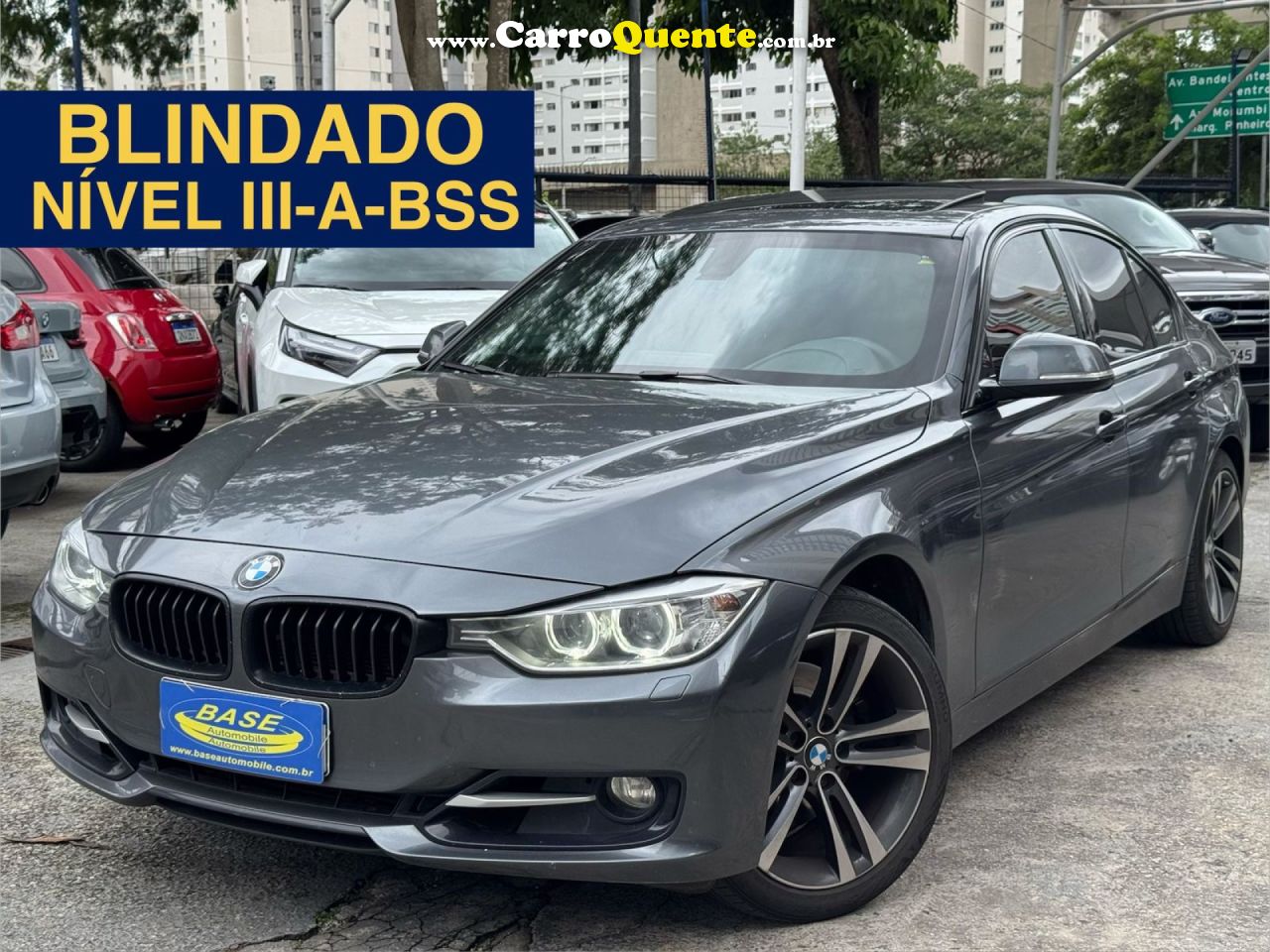 BMW   328IA SPORT 2.0 16V2.0 16V FLEX 4P   CINZA 2015 2.0 T FLEX - Loja