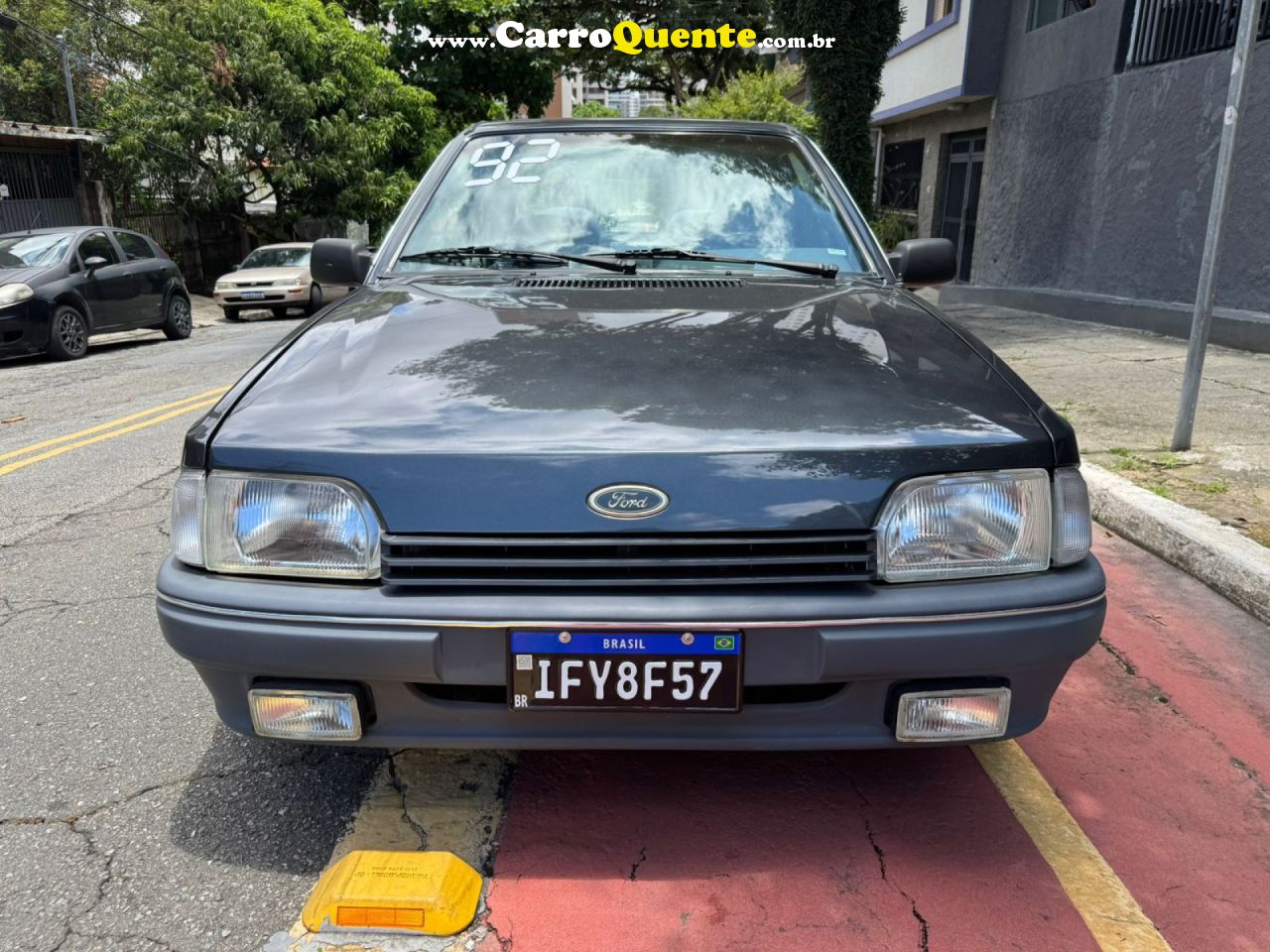 FORD   VERONA GLX 1.8 (MODELO ANTIGO)   CINZA 1992 1.8 ÁLCOOL - Loja