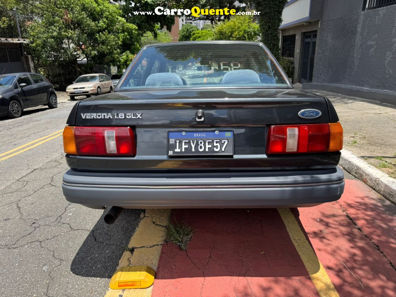 FORD   VERONA GLX 1.8 (MODELO ANTIGO)   CINZA 1992 1.8 ÁLCOOL - Loja