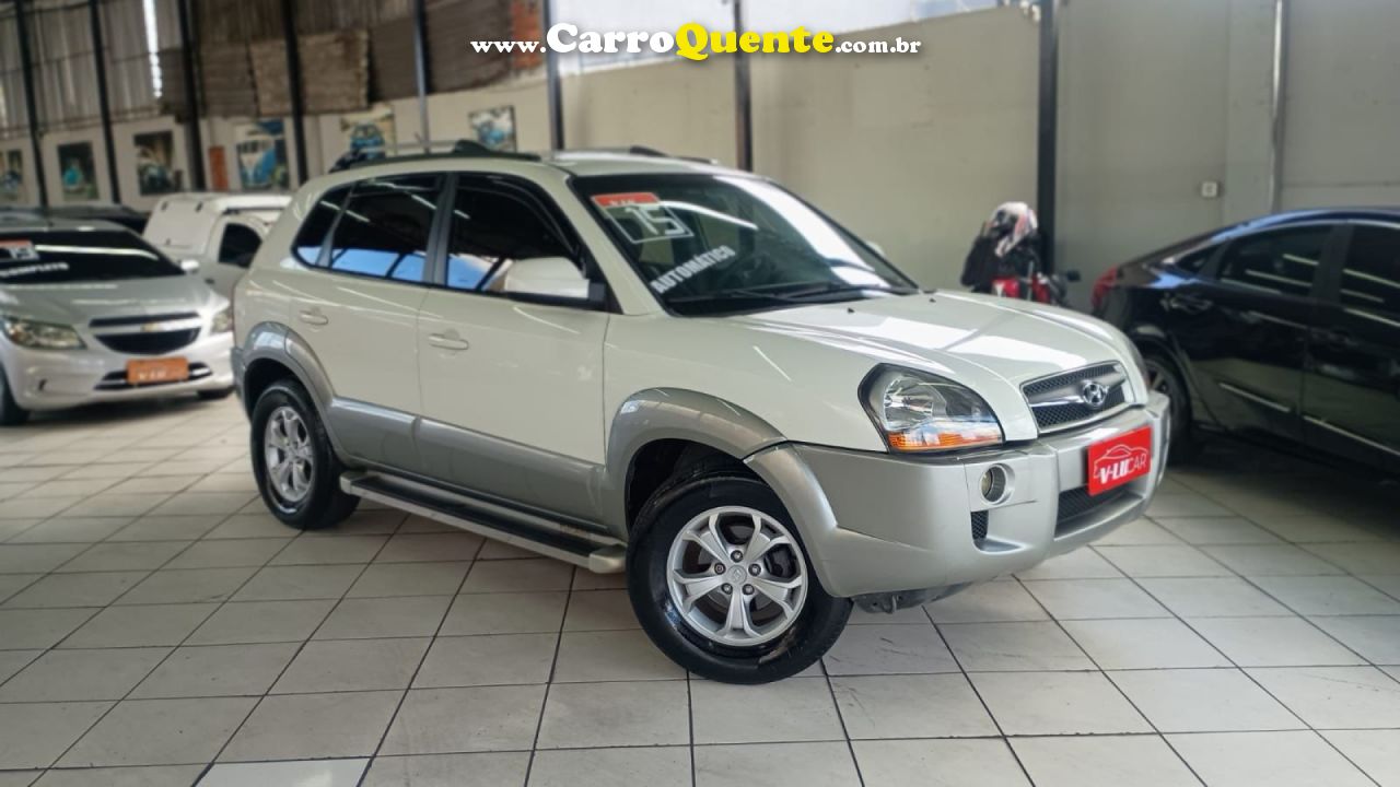 HYUNDAI   TUCSON 2.0 16V FLEX AUT.   BRANCO 2015 2.0 FLEX - Loja