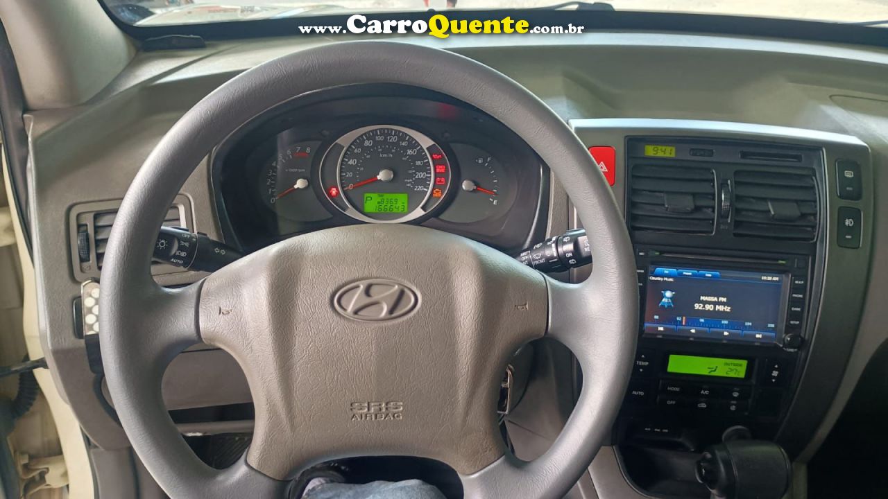 HYUNDAI   TUCSON 2.0 16V FLEX AUT.   BRANCO 2015 2.0 FLEX - Loja