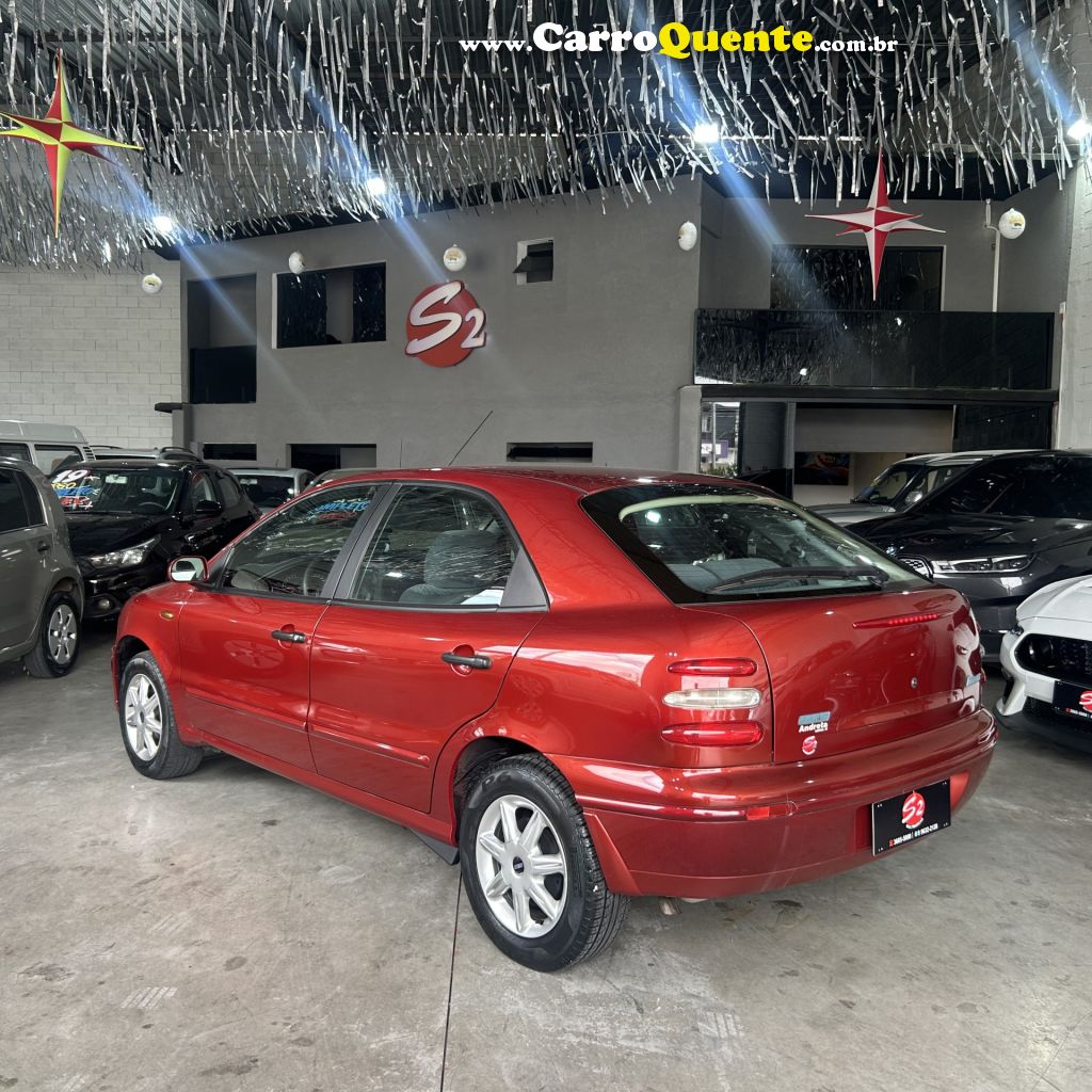 FIAT   BRAVA ELX  1.6 16V 4P   VERMELHO 2000 1.6 GASOLINA - Loja