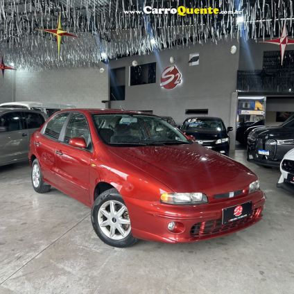 FIAT   BRAVA ELX  1.6 16V 4P   VERMELHO 2000 1.6 GASOLINA