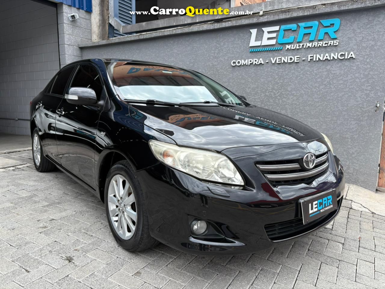 TOYOTA   COROLLA SE-G 1.81.8 FLEX 16V AUT.   PRETO 2010 1.8 FLEX - Loja
