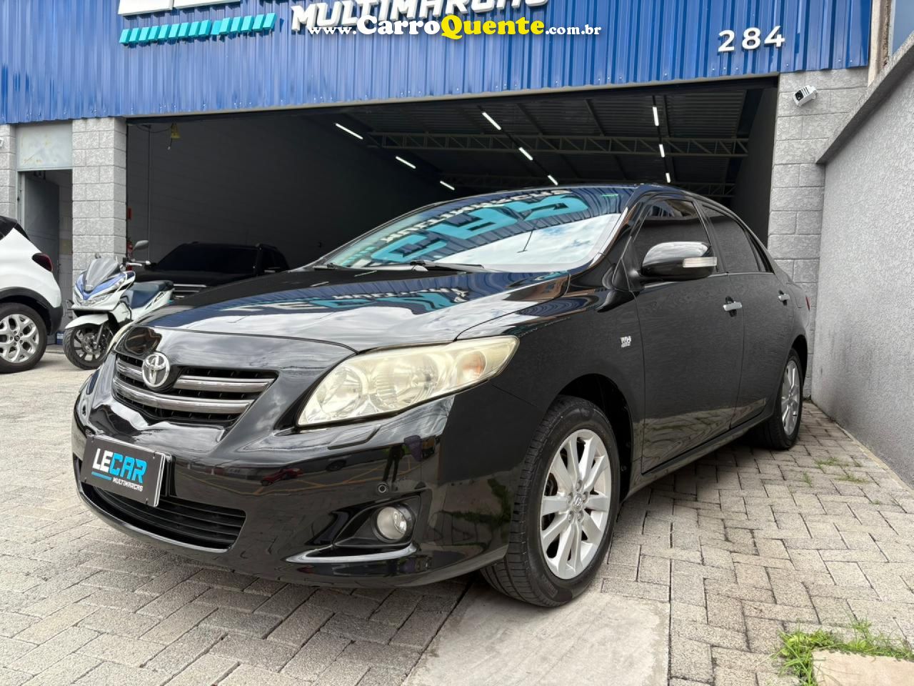 TOYOTA   COROLLA SE-G 1.81.8 FLEX 16V AUT.   PRETO 2010 1.8 FLEX - Loja