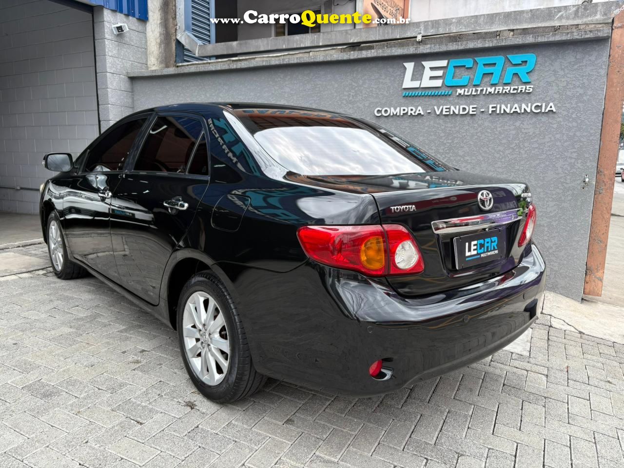 TOYOTA   COROLLA SE-G 1.81.8 FLEX 16V AUT.   PRETO 2010 1.8 FLEX - Loja