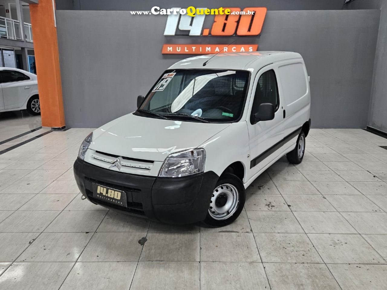 CITROËN   BERLINGO FURGÃO 1.6 16V FLEX 5P   BRANCO 2019 1.6 FLEX - Loja