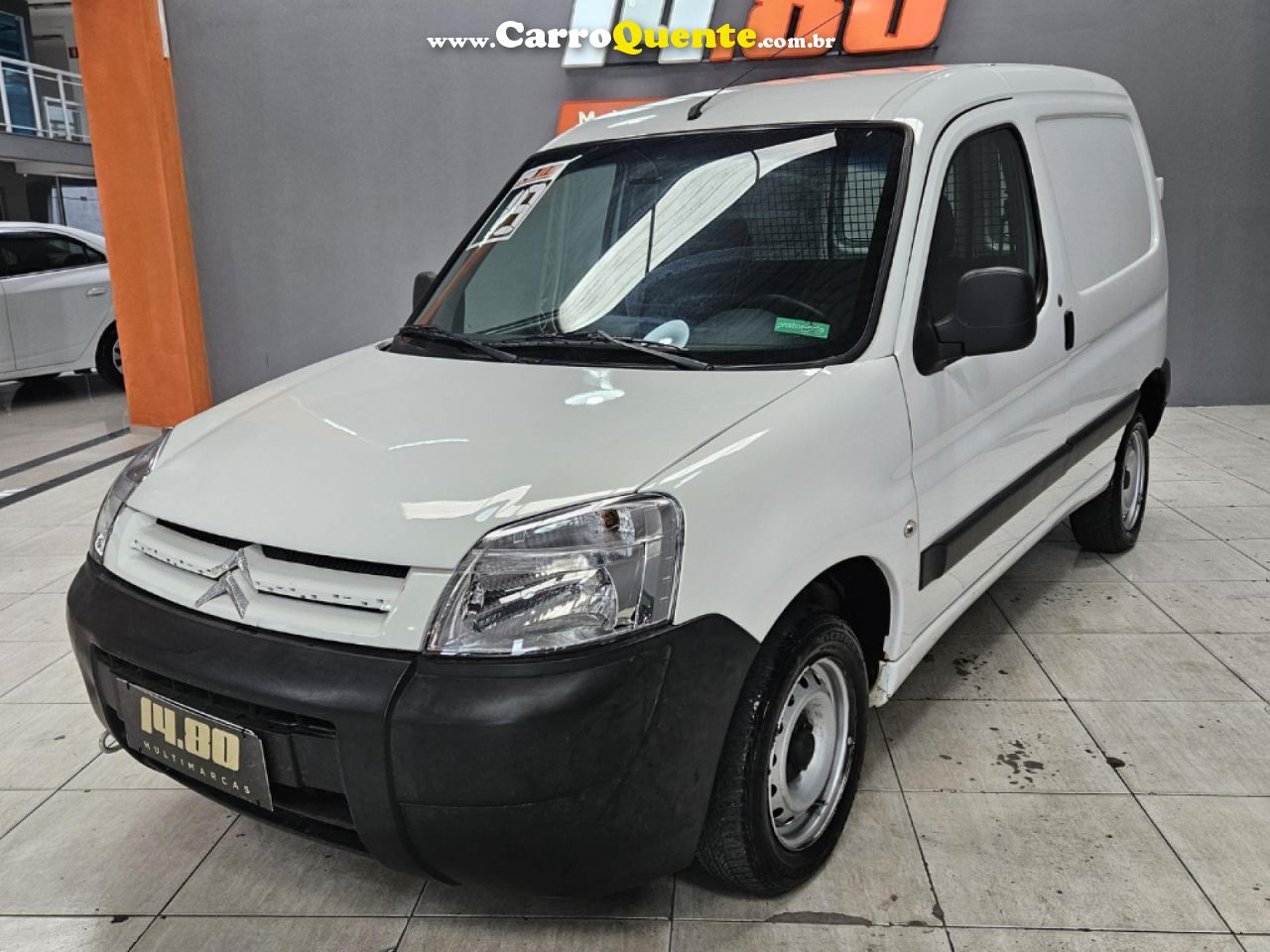 CITROËN   BERLINGO FURGÃO 1.6 16V FLEX 5P   BRANCO 2019 1.6 FLEX - Loja