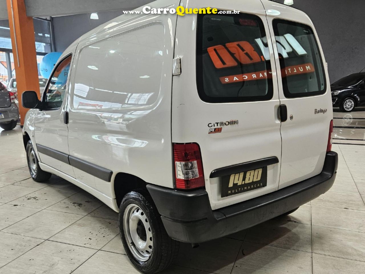 CITROËN   BERLINGO FURGÃO 1.6 16V FLEX 5P   BRANCO 2019 1.6 FLEX - Loja