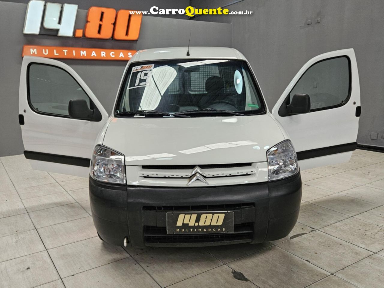 CITROËN   BERLINGO FURGÃO 1.6 16V FLEX 5P   BRANCO 2019 1.6 FLEX - Loja