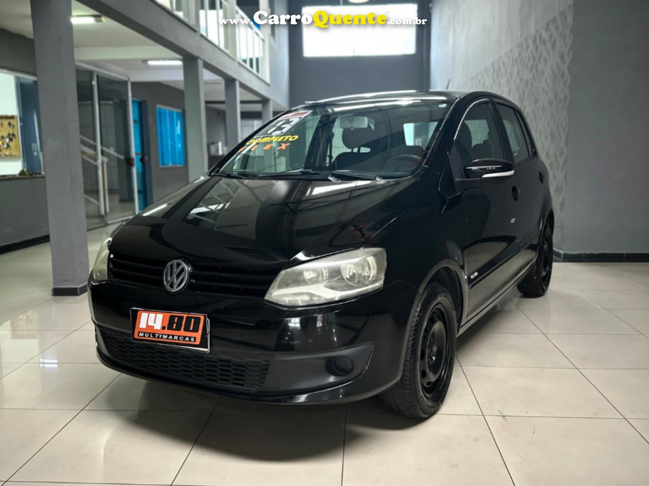 VOLKSWAGEN   FOX 1.0 MI TOTAL FLEX 8V 5P   PRETO 2013 1.0 FLEX - Loja