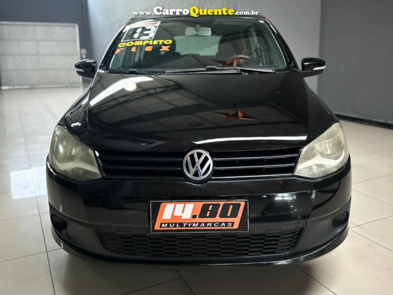 VOLKSWAGEN   FOX 1.0 MI TOTAL FLEX 8V 5P   PRETO 2013 1.0 FLEX - Loja