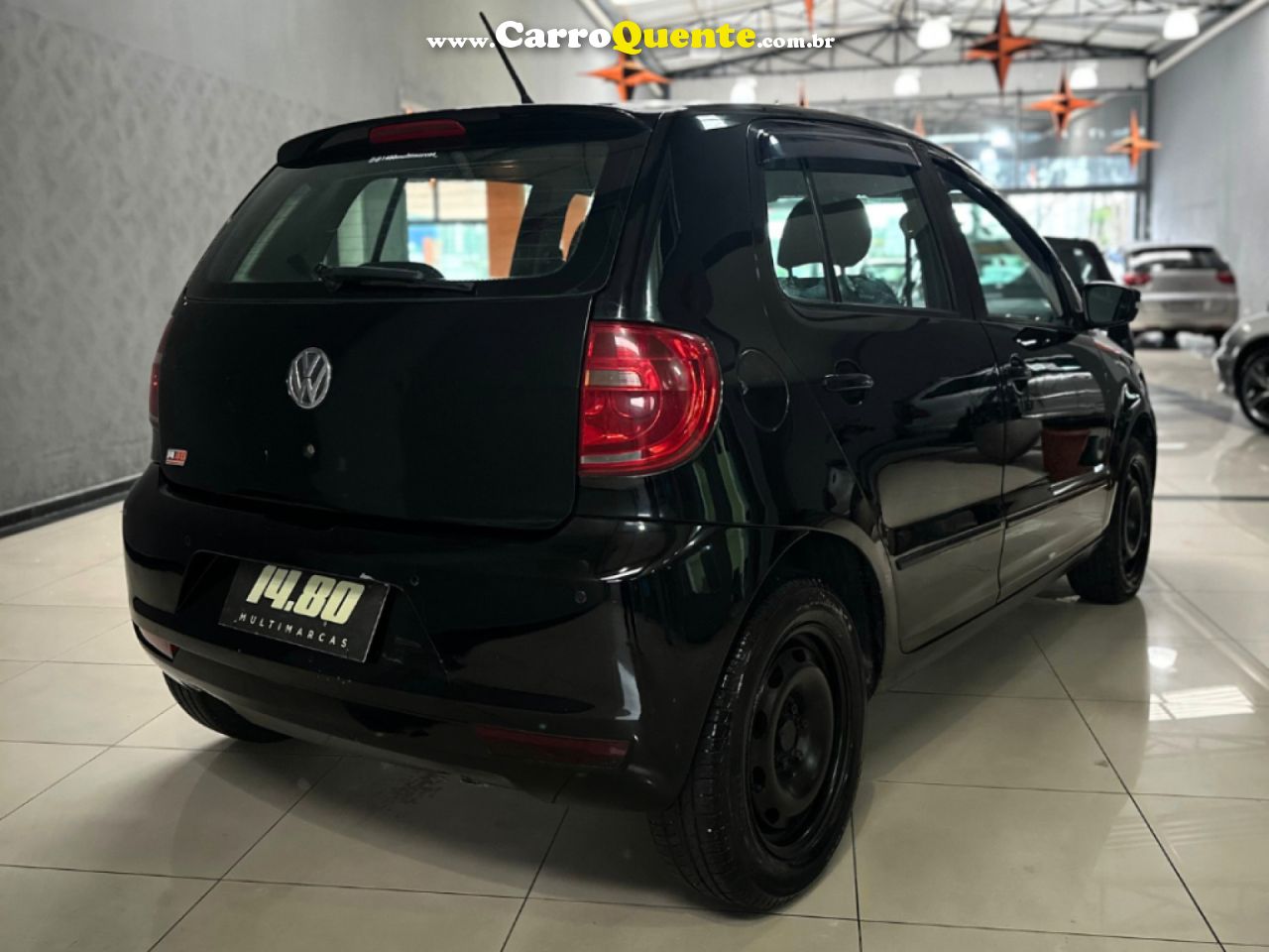 VOLKSWAGEN   FOX 1.0 MI TOTAL FLEX 8V 5P   PRETO 2013 1.0 FLEX - Loja