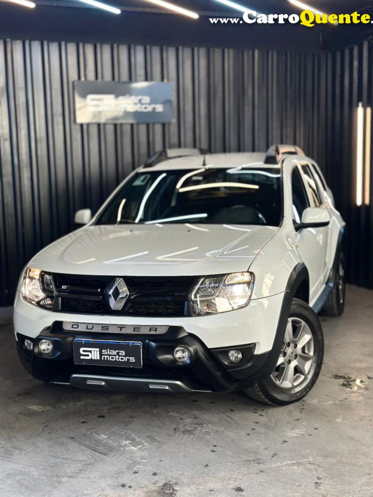 RENAULT   DUSTER DYNAMIQUE 1.6 FLEX 16V AUT.   BRANCO 2020 1.6 FLEX - Loja