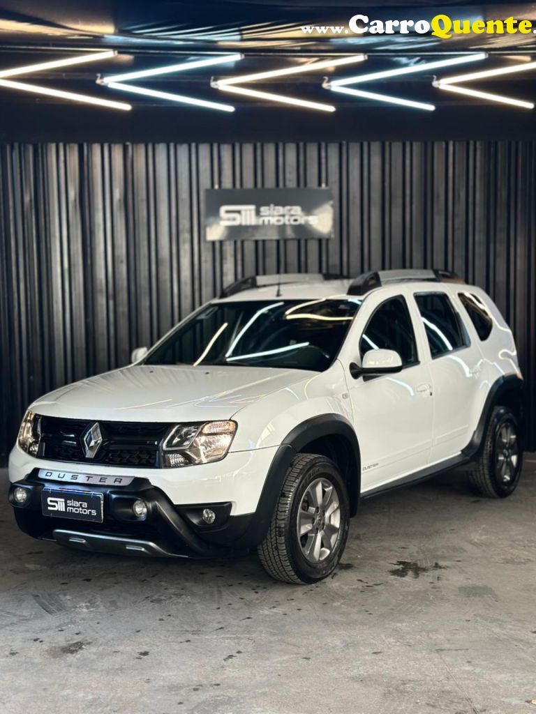 RENAULT   DUSTER DYNAMIQUE 1.6 FLEX 16V AUT.   BRANCO 2020 1.6 FLEX - Loja