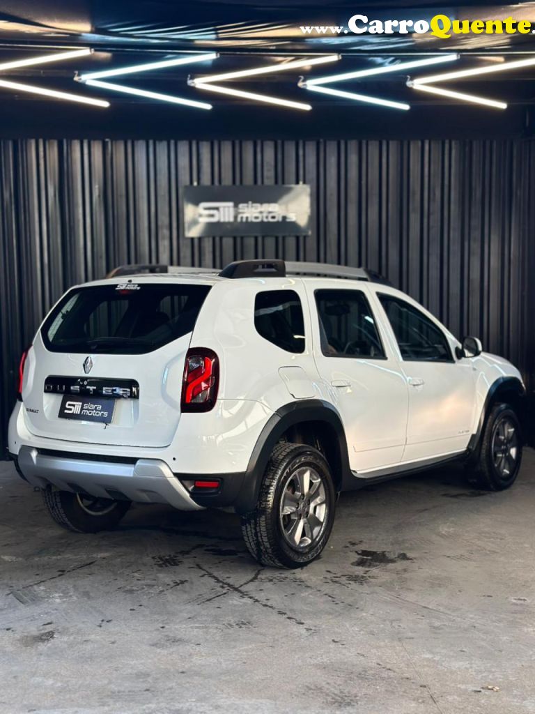 RENAULT   DUSTER DYNAMIQUE 1.6 FLEX 16V AUT.   BRANCO 2020 1.6 FLEX - Loja