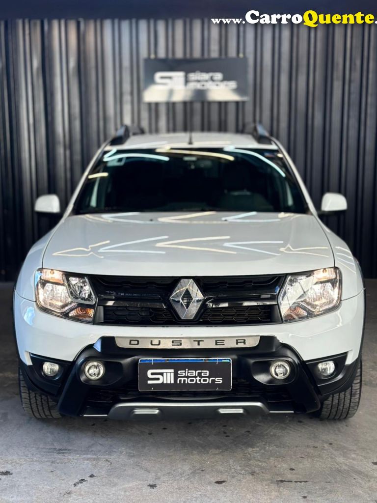 RENAULT   DUSTER DYNAMIQUE 1.6 FLEX 16V AUT.   BRANCO 2020 1.6 FLEX - Loja