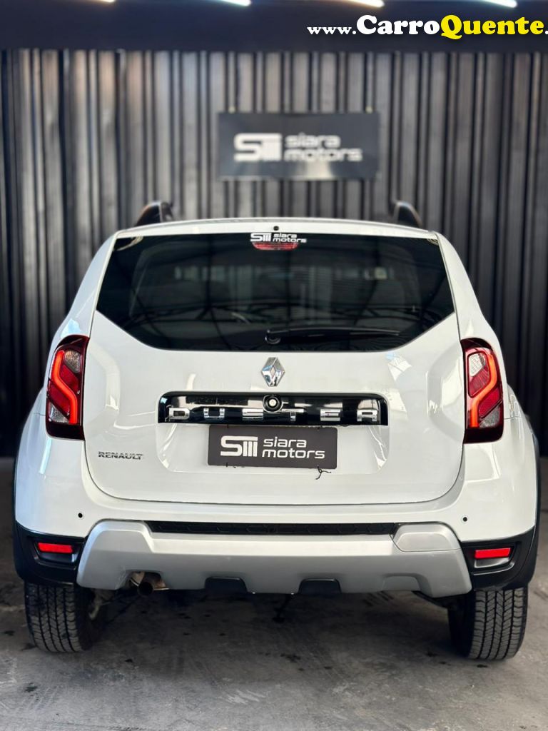 RENAULT   DUSTER DYNAMIQUE 1.6 FLEX 16V AUT.   BRANCO 2020 1.6 FLEX - Loja