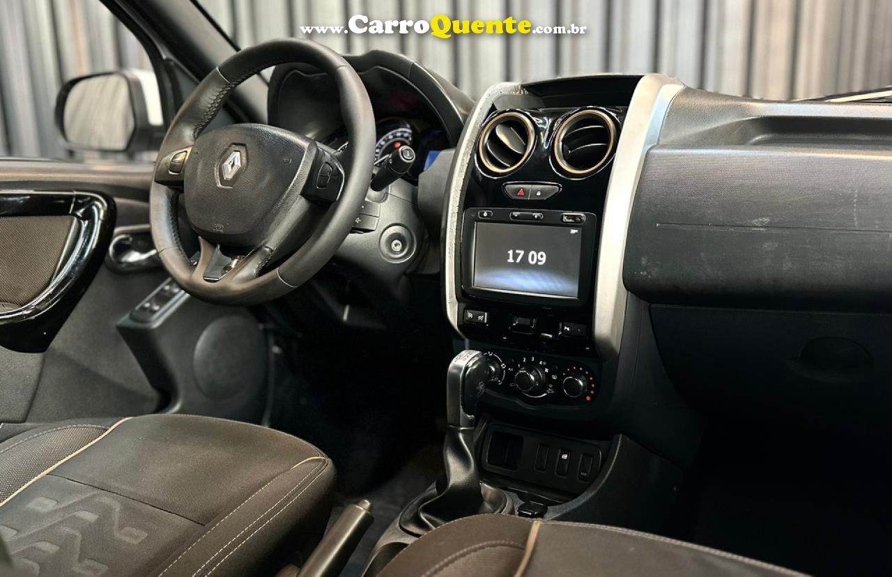 RENAULT   DUSTER DYNAMIQUE 1.6 FLEX 16V AUT.   BRANCO 2020 1.6 FLEX - Loja