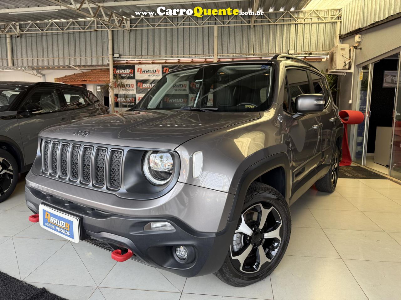 JEEP   RENEGADE TRAILHAWK 2.0 4X4 TB DIESEL AUT   CINZA 2019 2.0 DIESEL - Loja