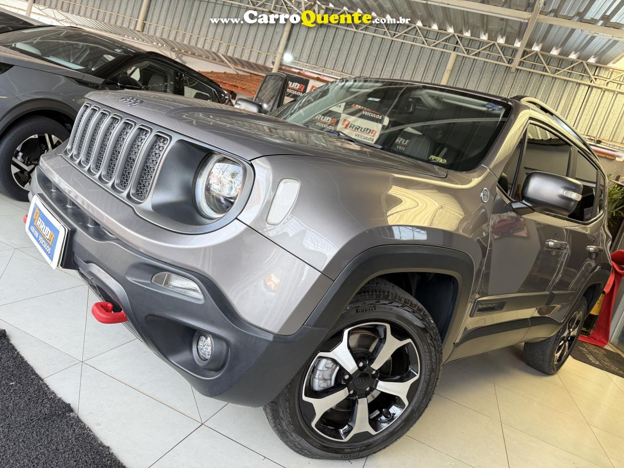 JEEP   RENEGADE TRAILHAWK 2.0 4X4 TB DIESEL AUT   CINZA 2019 2.0 DIESEL - Loja