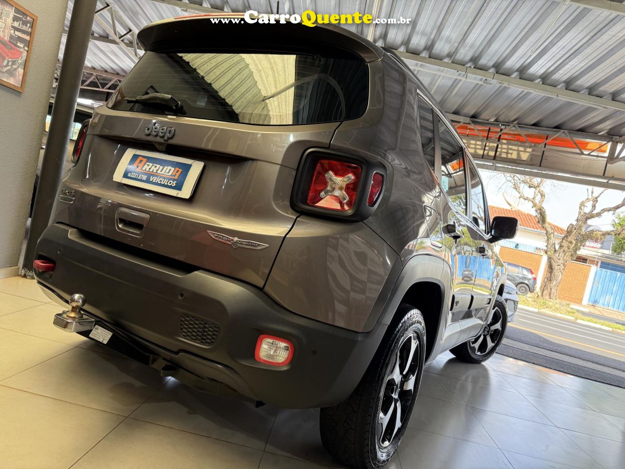 JEEP   RENEGADE TRAILHAWK 2.0 4X4 TB DIESEL AUT   CINZA 2019 2.0 DIESEL - Loja