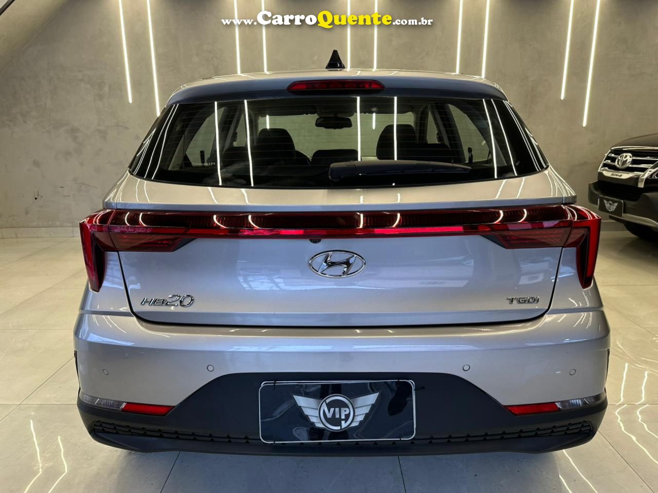 HYUNDAI   HB20 PLATINUM 1.0 TB FLEX 12V AUT.   PRATA 2023 1.0 FLEX - Loja