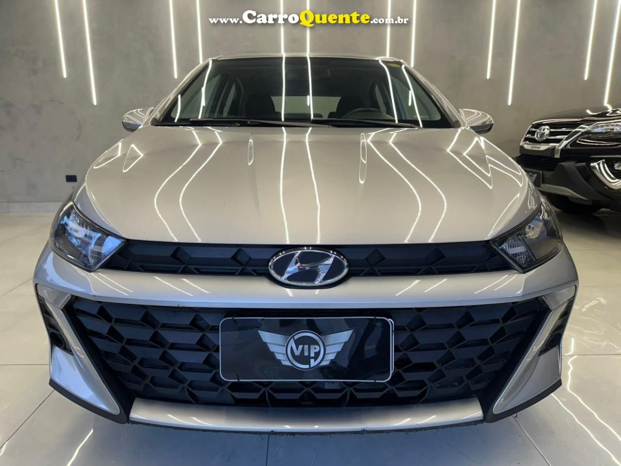HYUNDAI   HB20 PLATINUM 1.0 TB FLEX 12V AUT.   PRATA 2023 1.0 FLEX - Loja