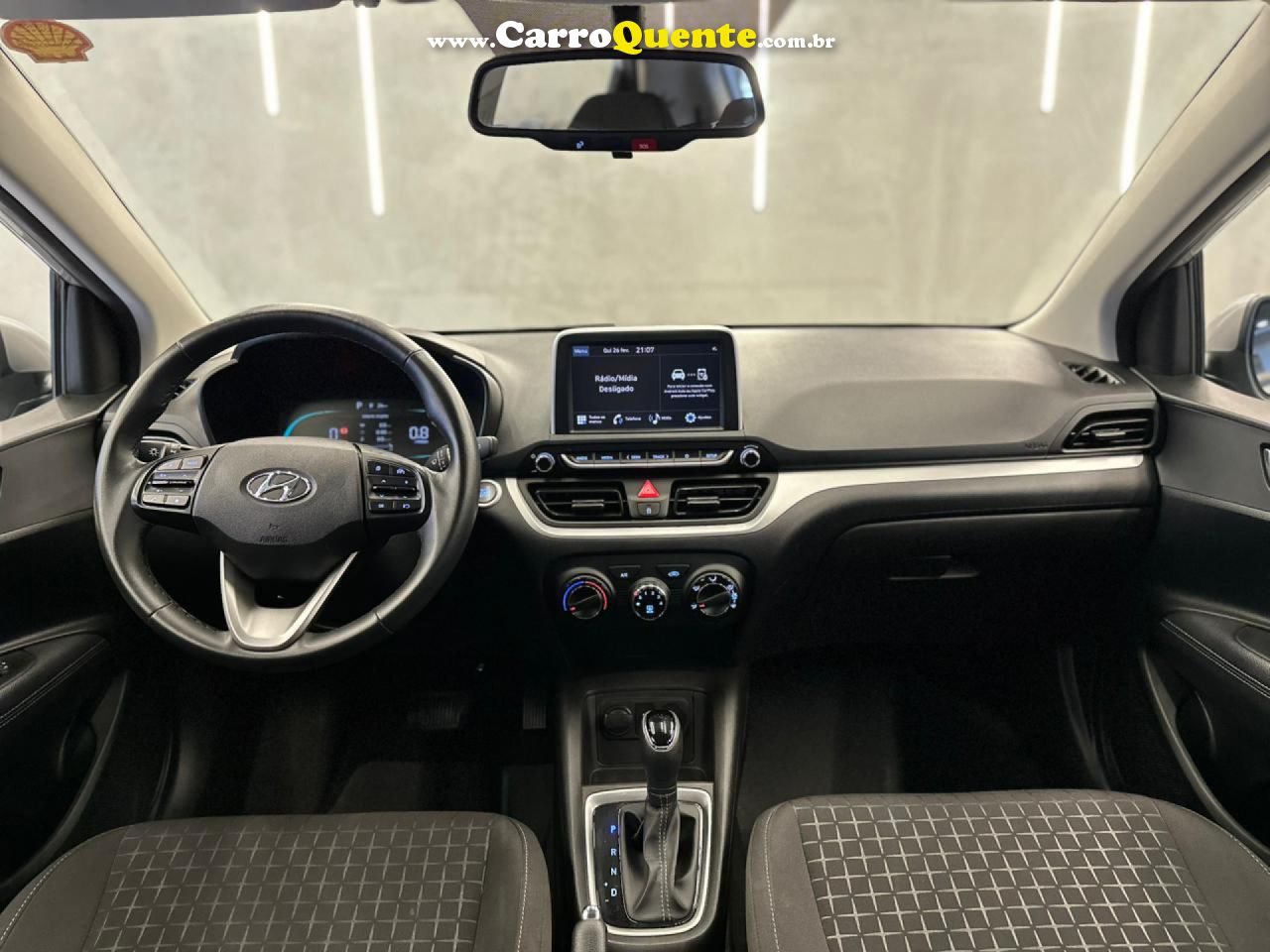 HYUNDAI   HB20 PLATINUM 1.0 TB FLEX 12V AUT.   PRATA 2023 1.0 FLEX - Loja