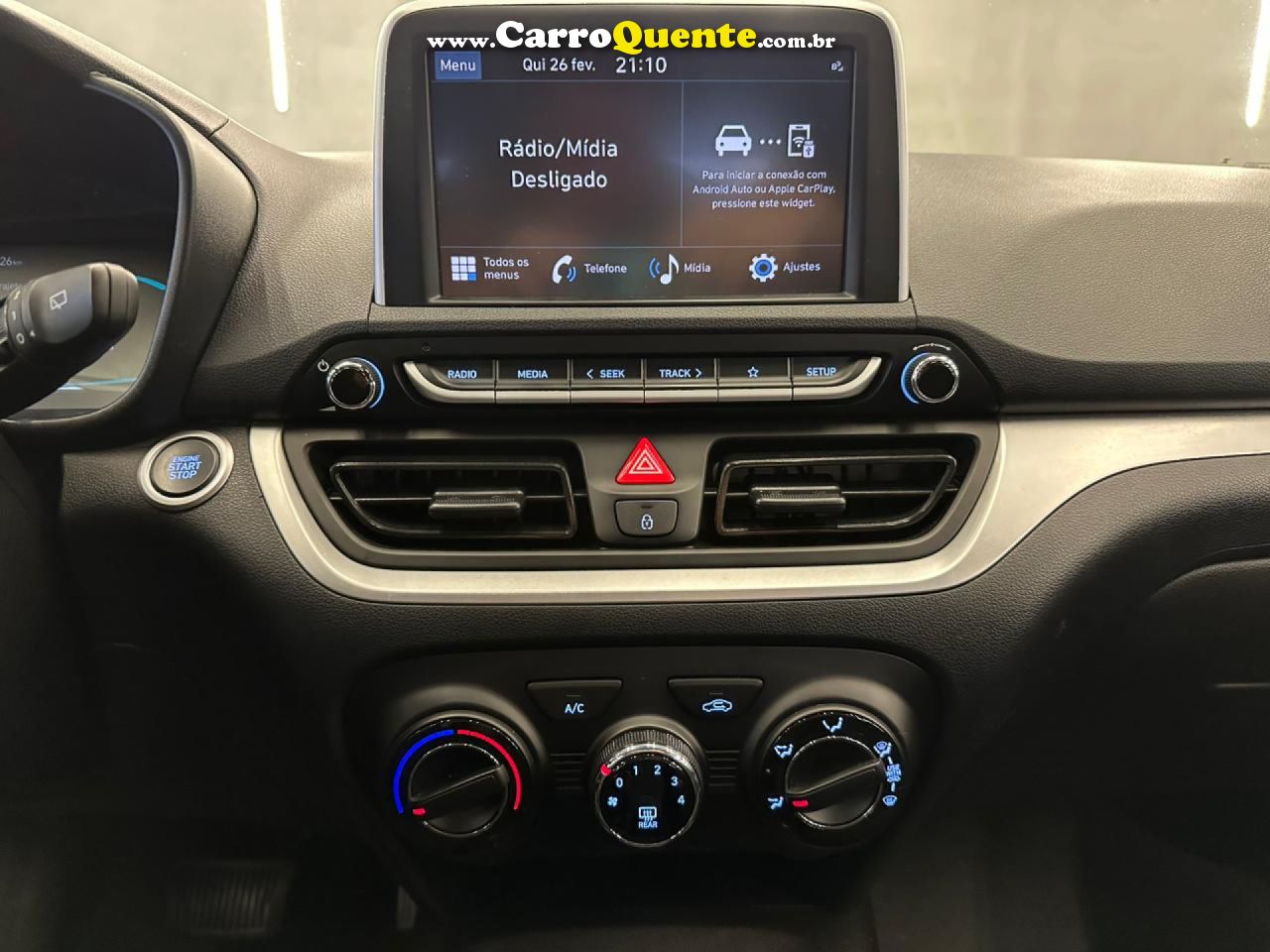 HYUNDAI   HB20 PLATINUM 1.0 TB FLEX 12V AUT.   PRATA 2023 1.0 FLEX - Loja