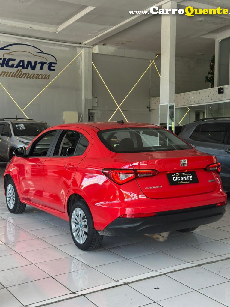 FIAT   CRONOS DRIVE 1.3 8V FLEX   VERMELHO 2025 1.3 FLEX - Loja