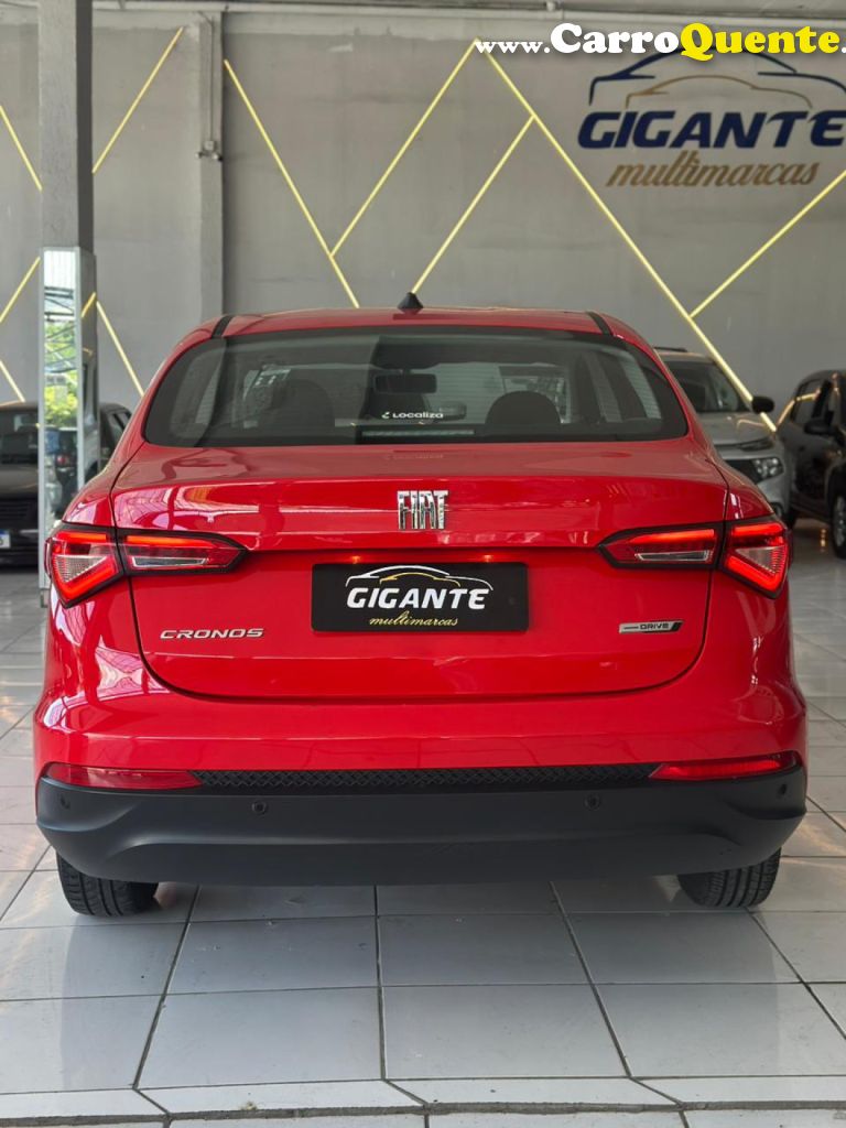 FIAT   CRONOS DRIVE 1.3 8V FLEX   VERMELHO 2025 1.3 FLEX - Loja