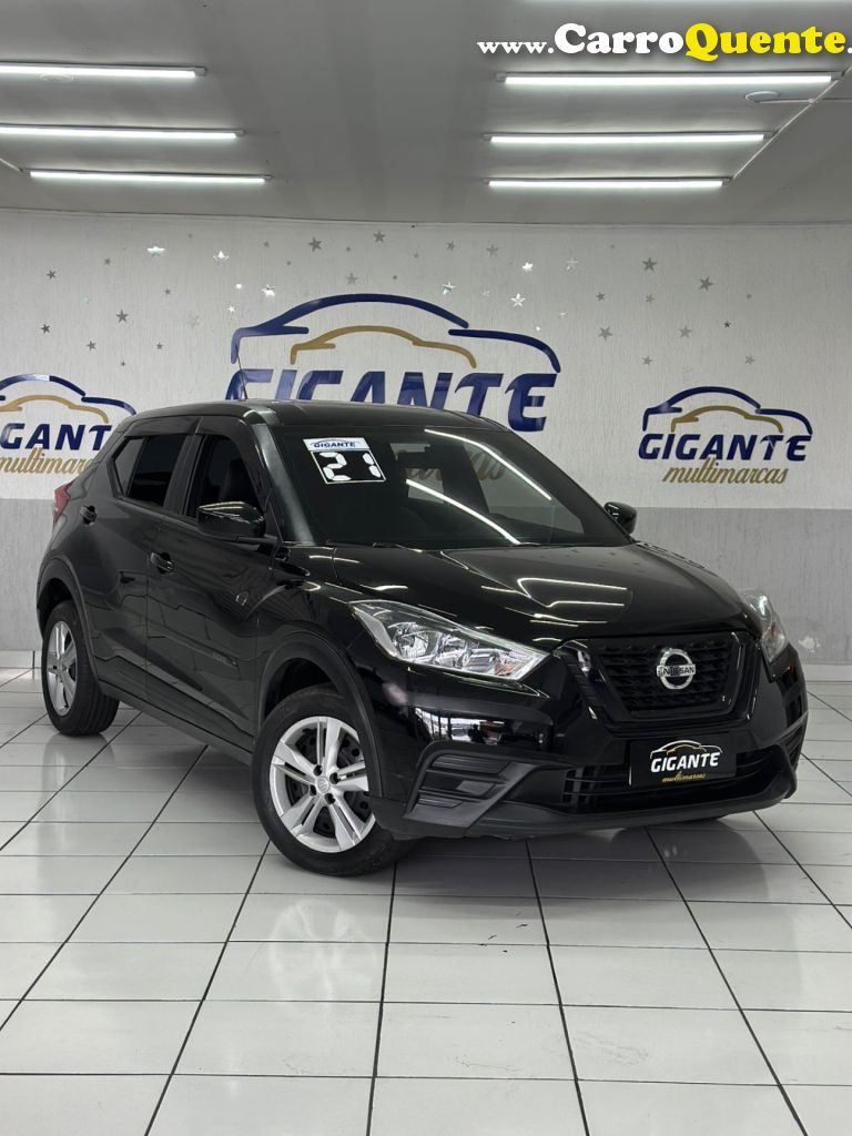 NISSAN   KICKS ACTIVE CVT FLEX AUT.   PRETO 2021 1.6 FLEX - Loja