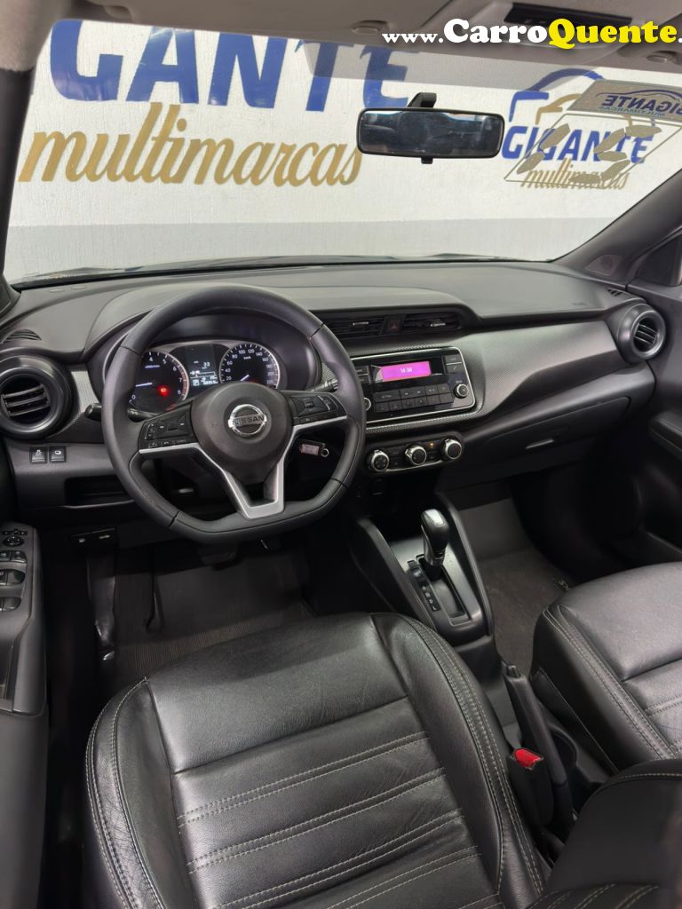 NISSAN   KICKS ACTIVE CVT FLEX AUT.   PRETO 2021 1.6 FLEX - Loja