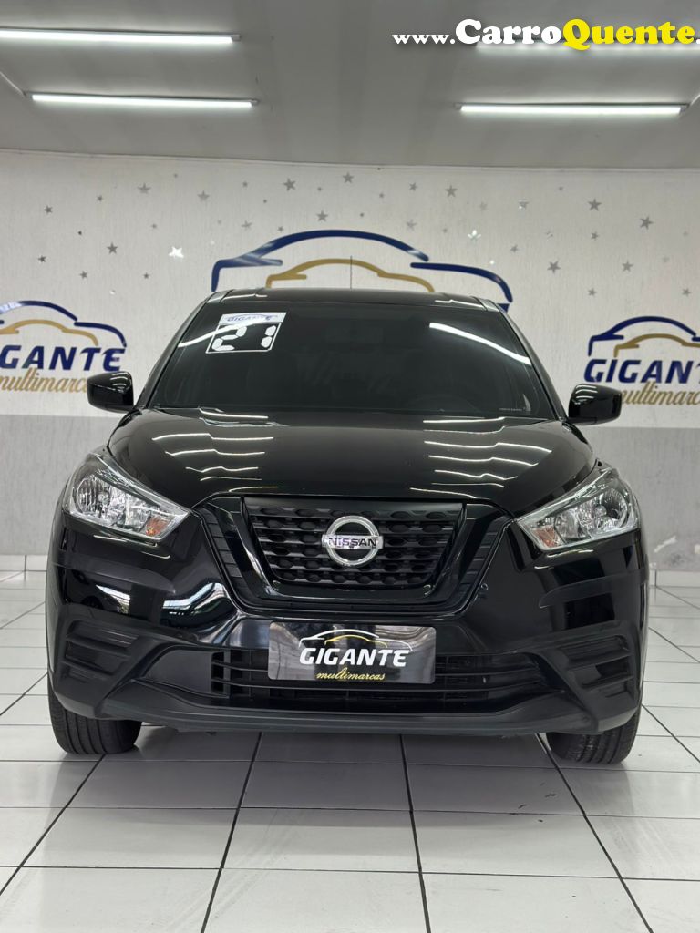NISSAN   KICKS ACTIVE CVT FLEX AUT.   PRETO 2021 1.6 FLEX - Loja