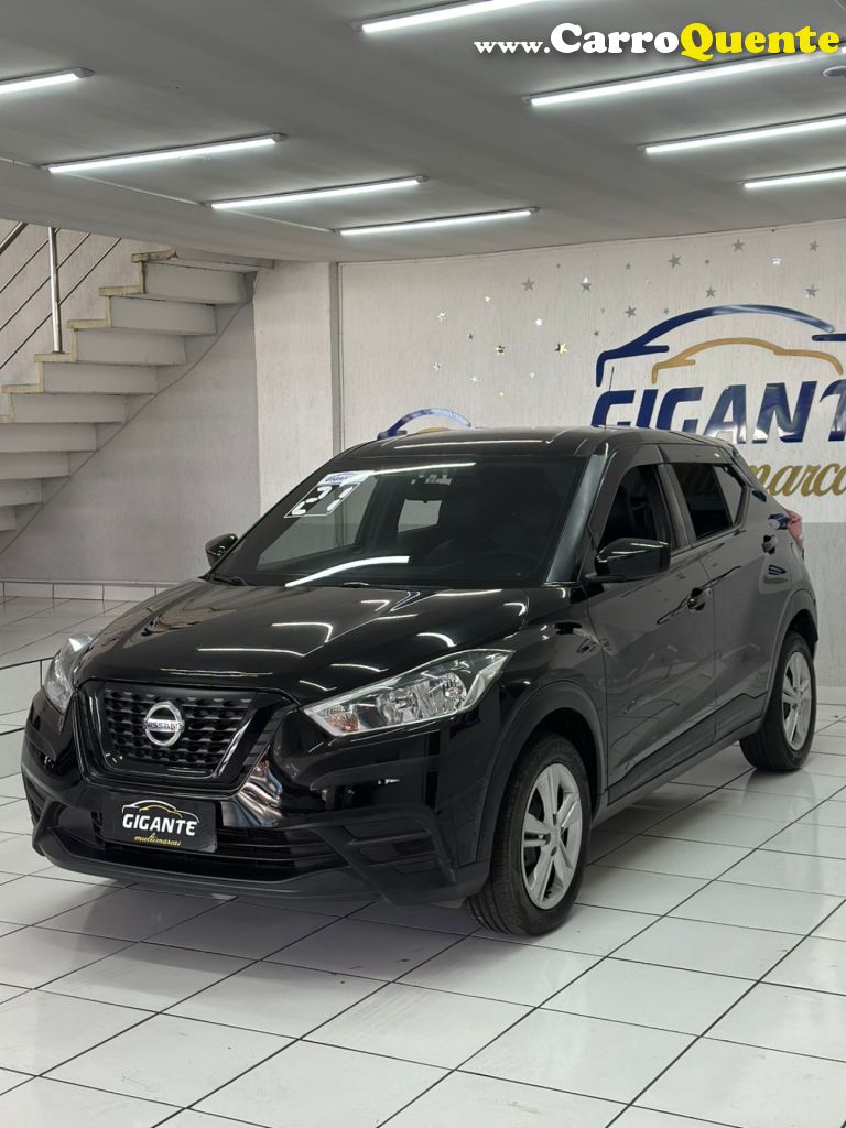 NISSAN   KICKS ACTIVE CVT FLEX AUT.   PRETO 2021 1.6 FLEX - Loja