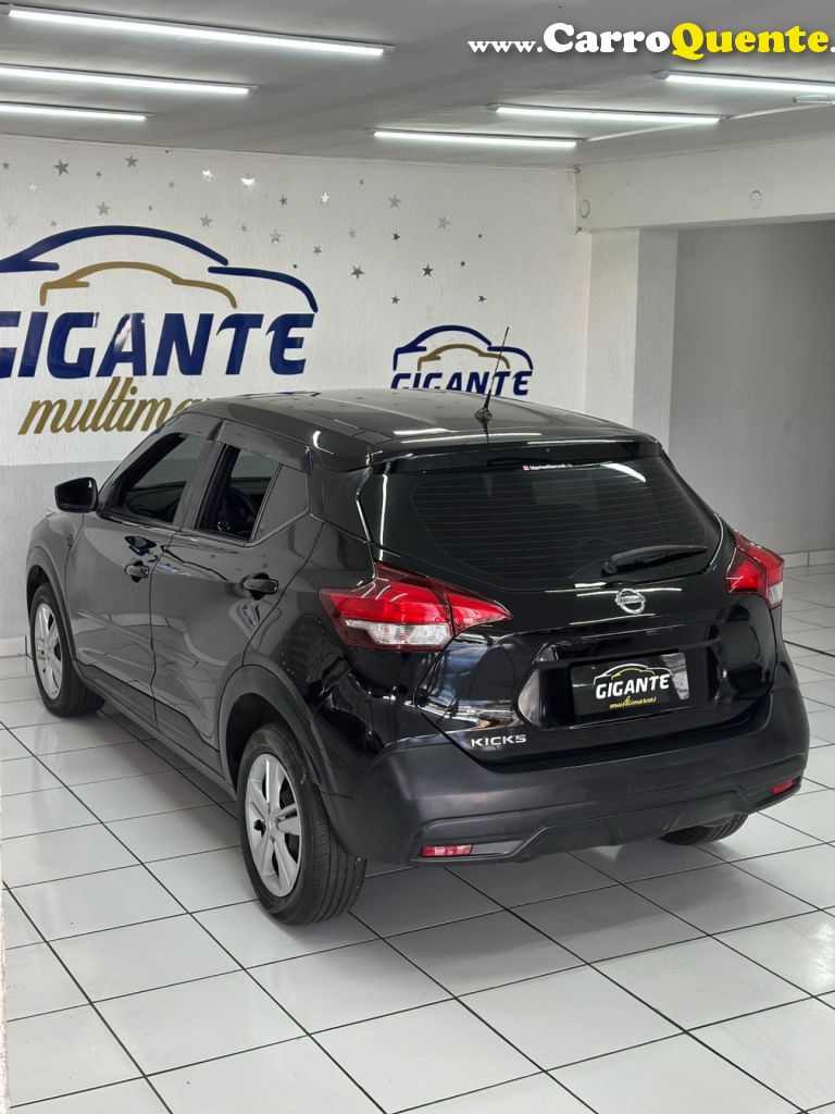 NISSAN   KICKS ACTIVE CVT FLEX AUT.   PRETO 2021 1.6 FLEX - Loja