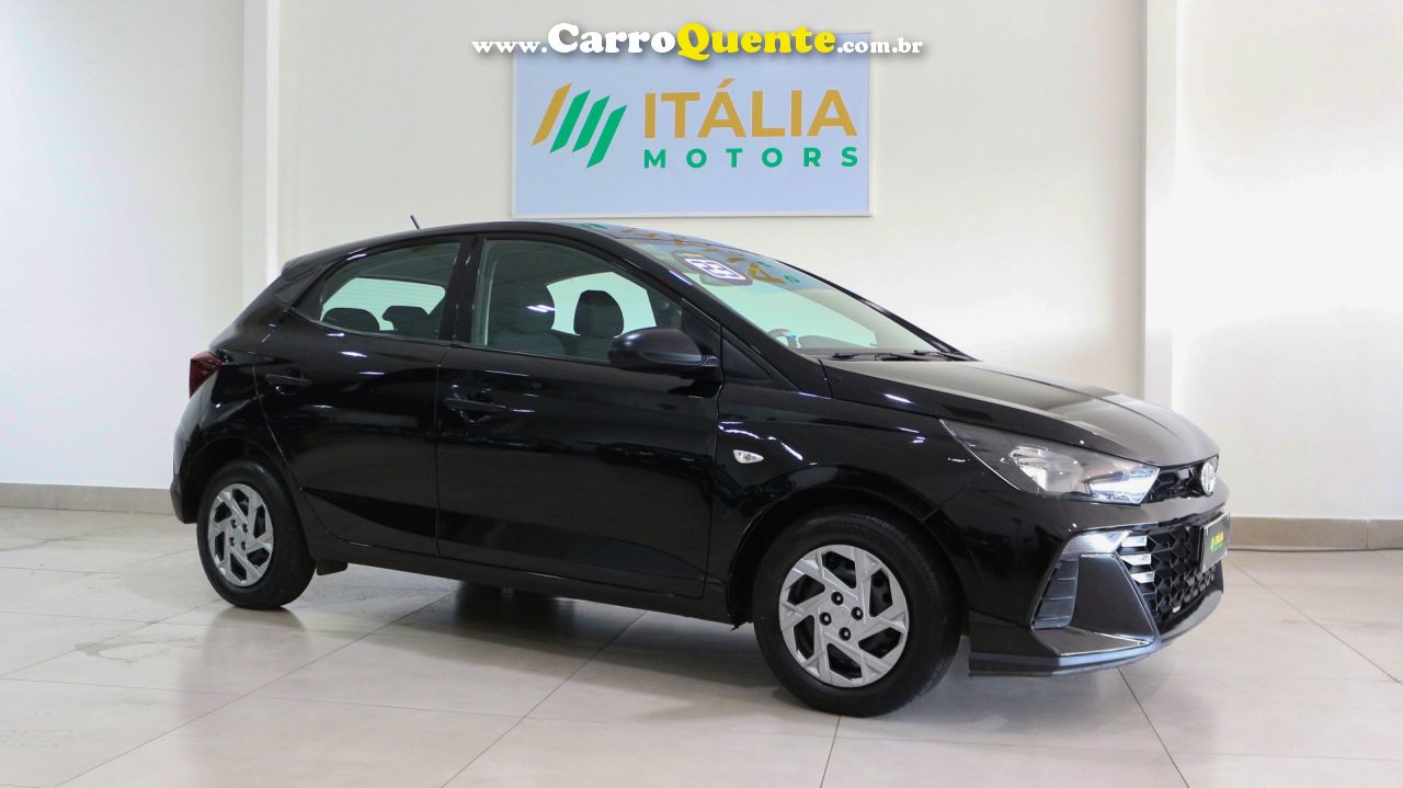 HYUNDAI   HB20 SENSE 1.0 FLEX 12V MEC.   PRETO 2023 1.0 FLEX - Loja
