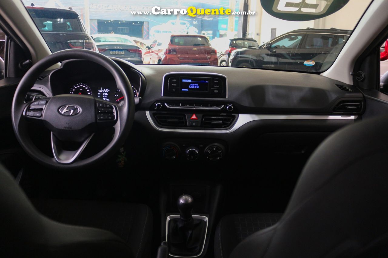 HYUNDAI   HB20 SENSE 1.0 FLEX 12V MEC.   PRETO 2023 1.0 FLEX - Loja