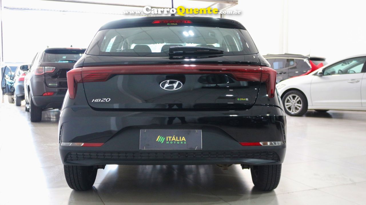 HYUNDAI   HB20 SENSE 1.0 FLEX 12V MEC.   PRETO 2023 1.0 FLEX - Loja