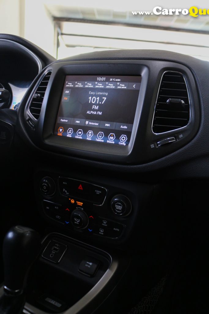 JEEP   COMPASS LONGITUDE 2.0 4X2 FLEX 16V AUT.   PRETO 2019 2.0 FLEX - Loja