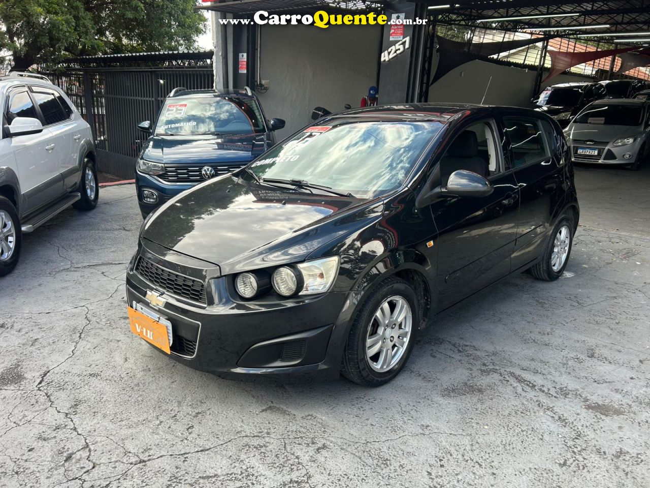 CHEVROLET   SONIC HB LT 1.6 16V FLEXPOWER 5P MEC.   PRETO 2013 1.6 FLEX - Loja