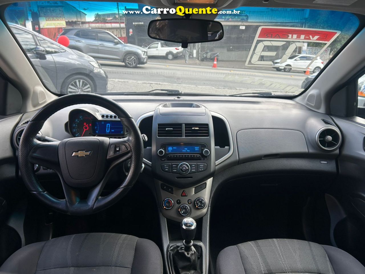 CHEVROLET   SONIC HB LT 1.6 16V FLEXPOWER 5P MEC.   PRETO 2013 1.6 FLEX - Loja