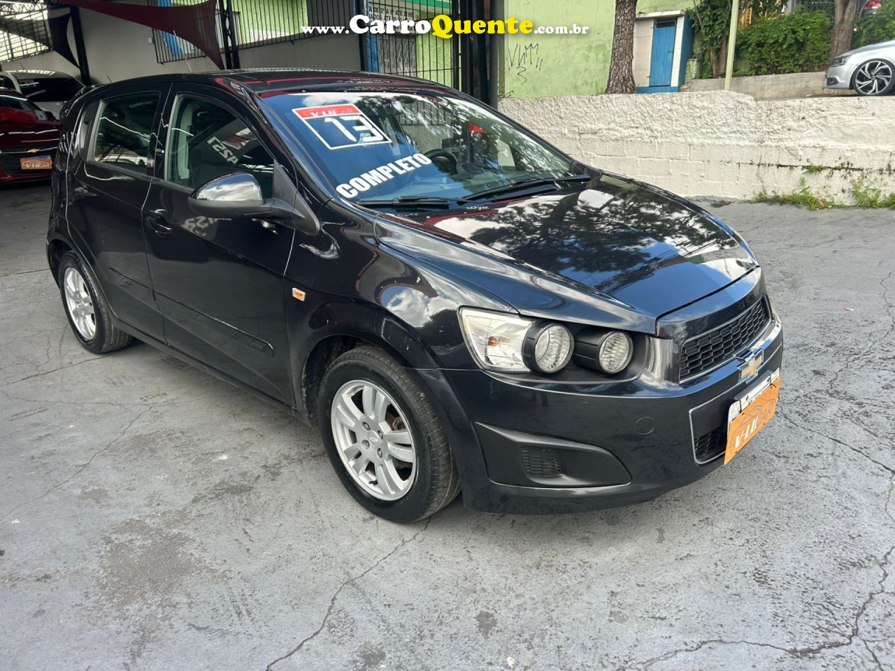 CHEVROLET   SONIC HB LT 1.6 16V FLEXPOWER 5P MEC.   PRETO 2013 1.6 FLEX - Loja