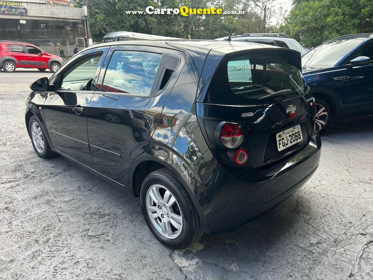 CHEVROLET   SONIC HB LT 1.6 16V FLEXPOWER 5P MEC.   PRETO 2013 1.6 FLEX - Loja