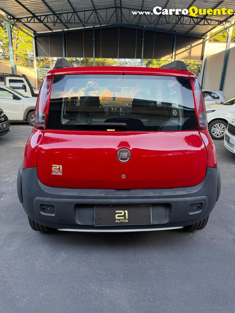 FIAT   UNO WAY 1.0 EVO FIRE FLEX 8V 5P   VERMELHO 2012 1.0 FLEX - Loja