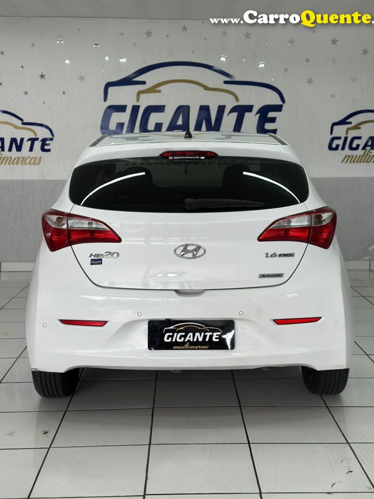 HYUNDAI   HB20 PREMIUM 1.6 FLEX 16V AUT.   BRANCO 2014 1.6 FLEX - Loja